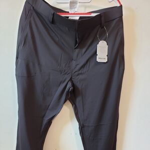 PLA Black Men's Golf Joggers  Pants with Modern Fit